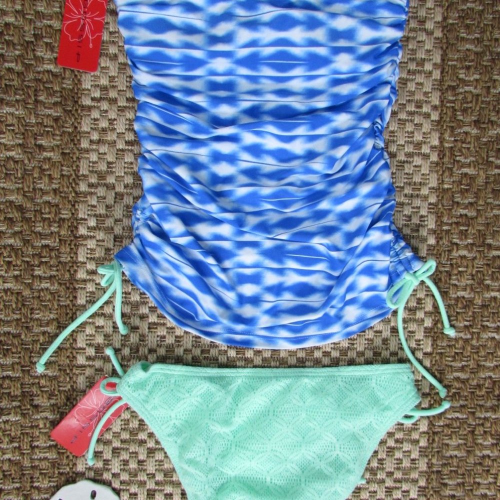 Gossip / Buckle Crochet Bottom Tankini - Picture 3 of 9
